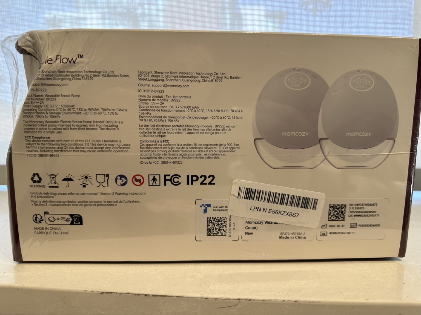 Momcozy Mobile Flow Breast Pump – Brand New, Sealed - photo 4