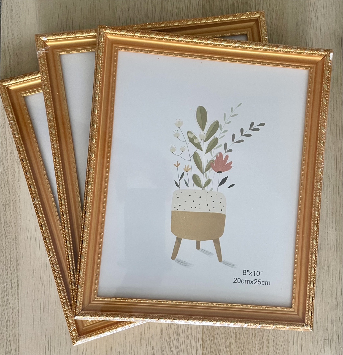 8"x10" Picture Frames - Set of 3