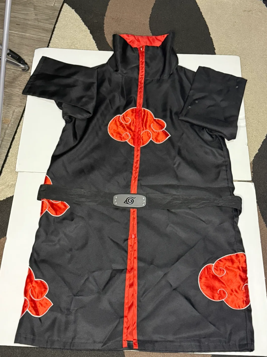 Akatsuki Robe with headband - Naruto Cosplay image indicator(2)