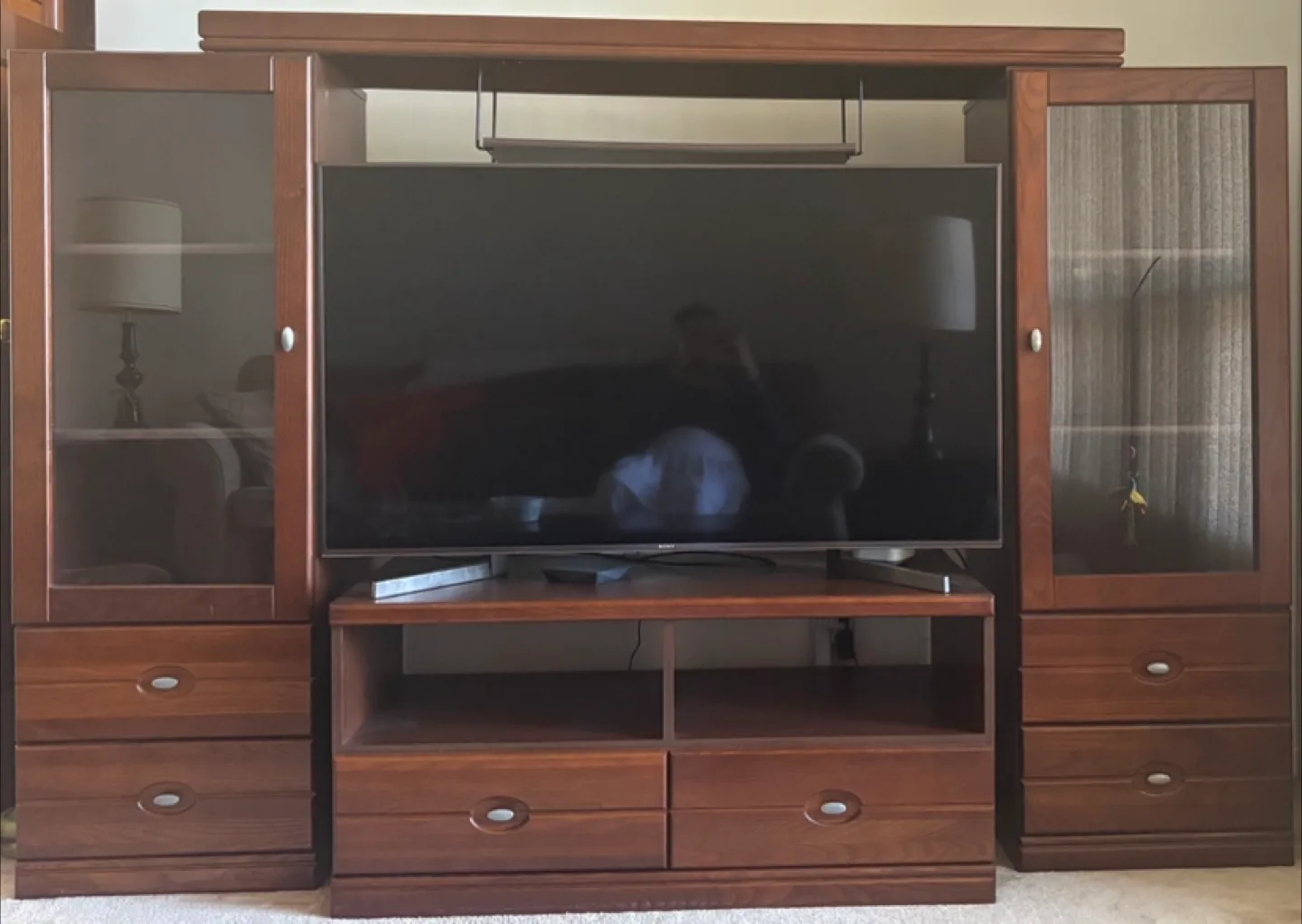 Wooden Entertainment Unit thumbnail
