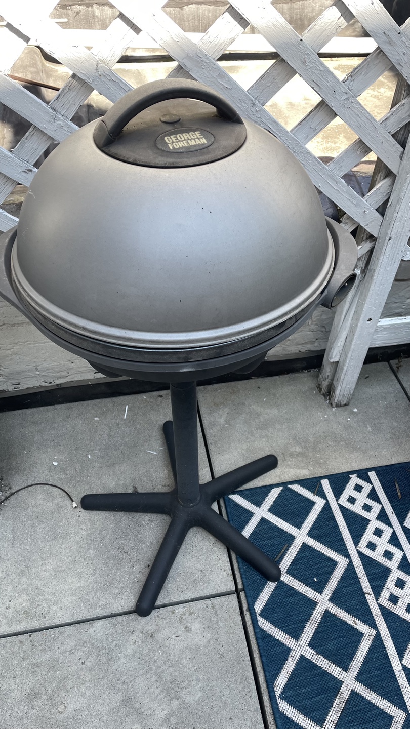 Apartment safe George Foreman Grill