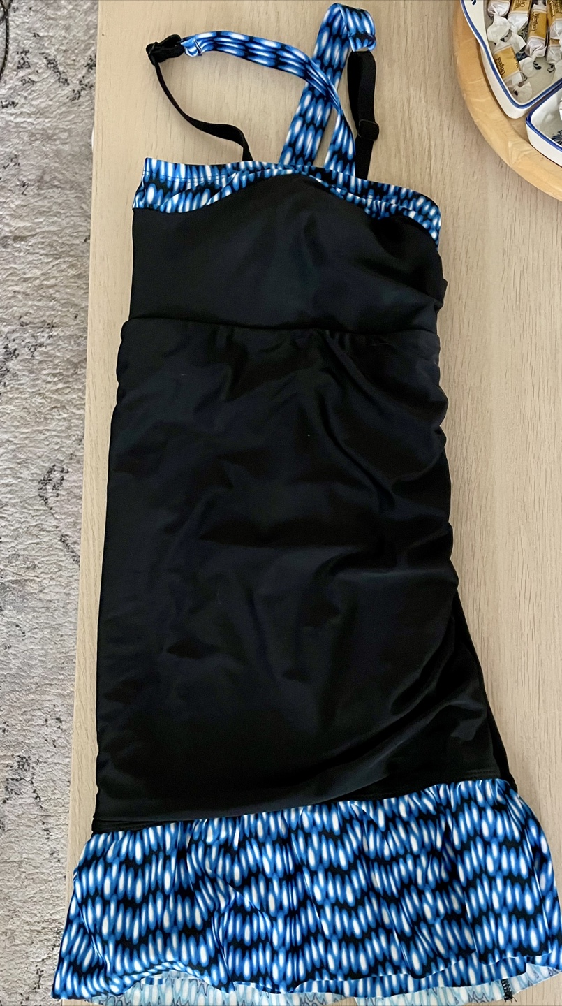 Penbrooke Black Swimdress Size 16
