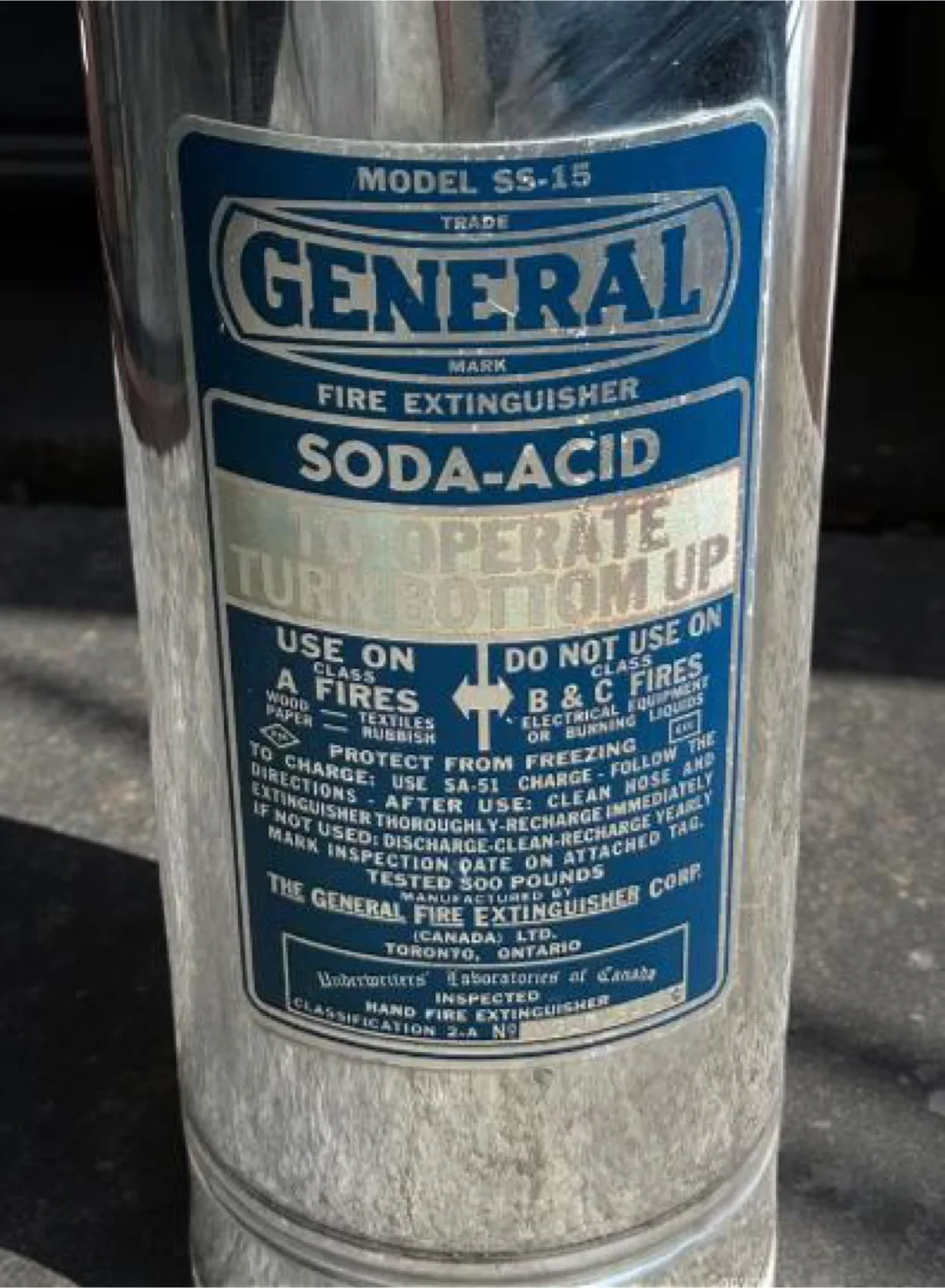 Vintage General Fire Extinguisher image indicator(2)