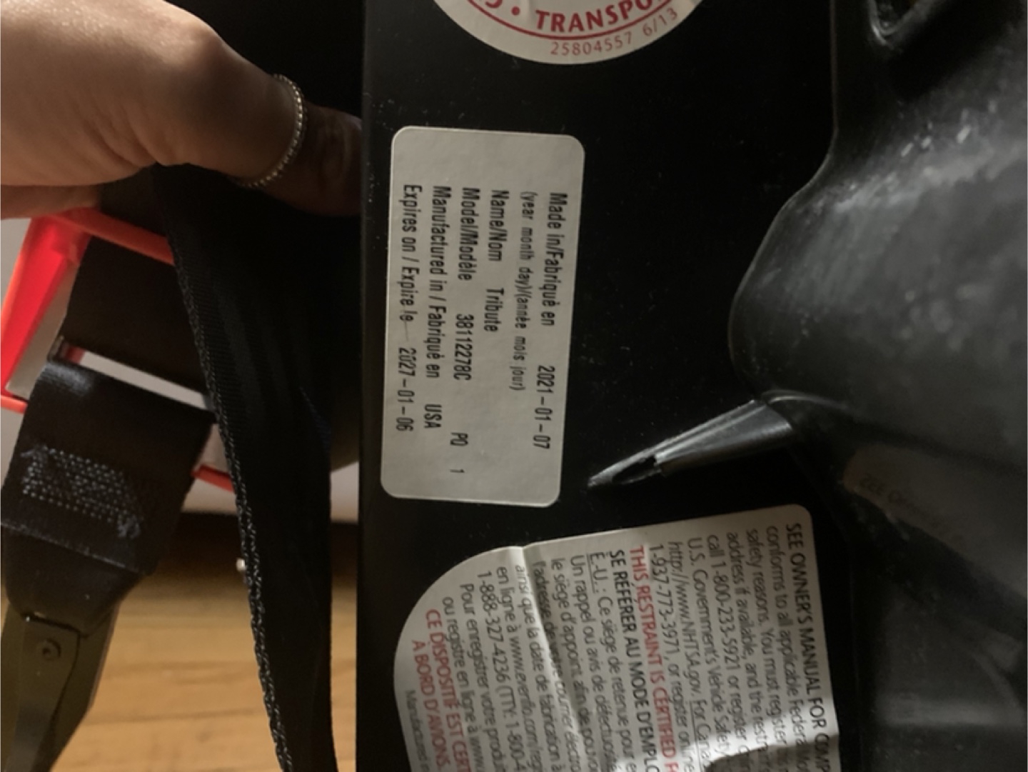 Evenflo Tribute Car Seat - photo 4