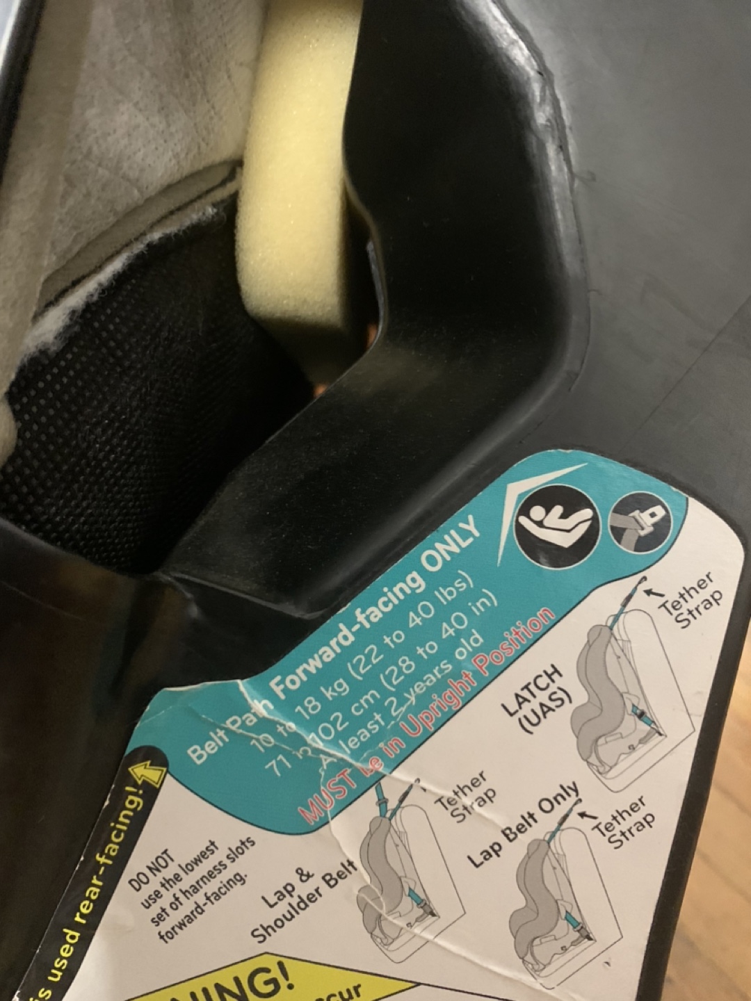 Evenflo Tribute Car Seat - photo 3