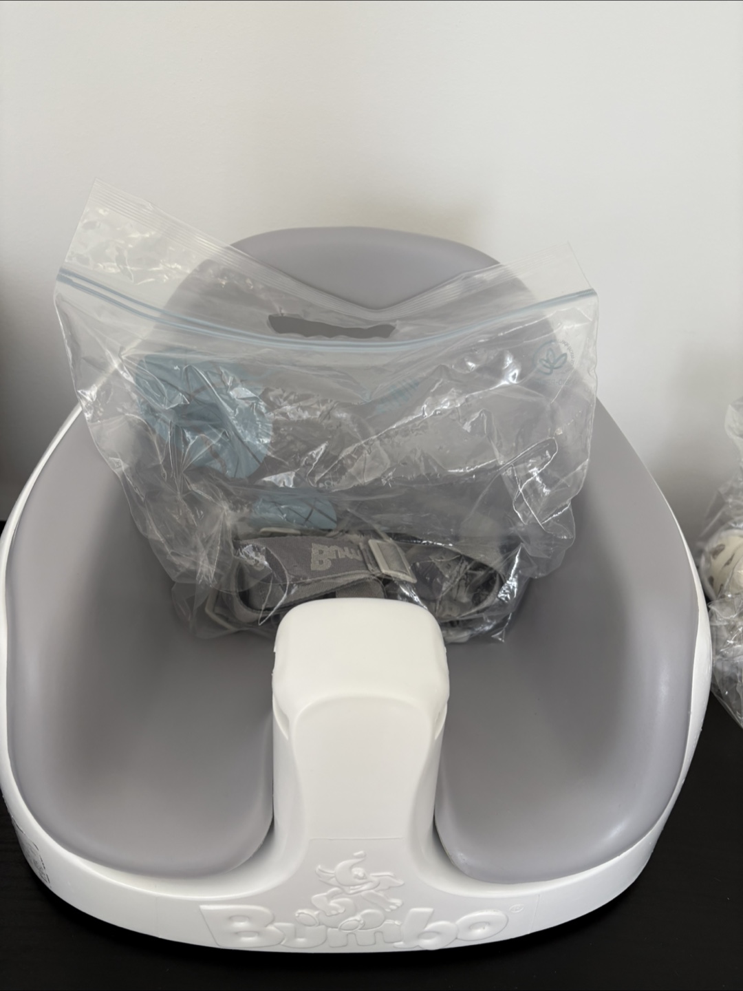 Bumbo Floor Seat - Grey & White