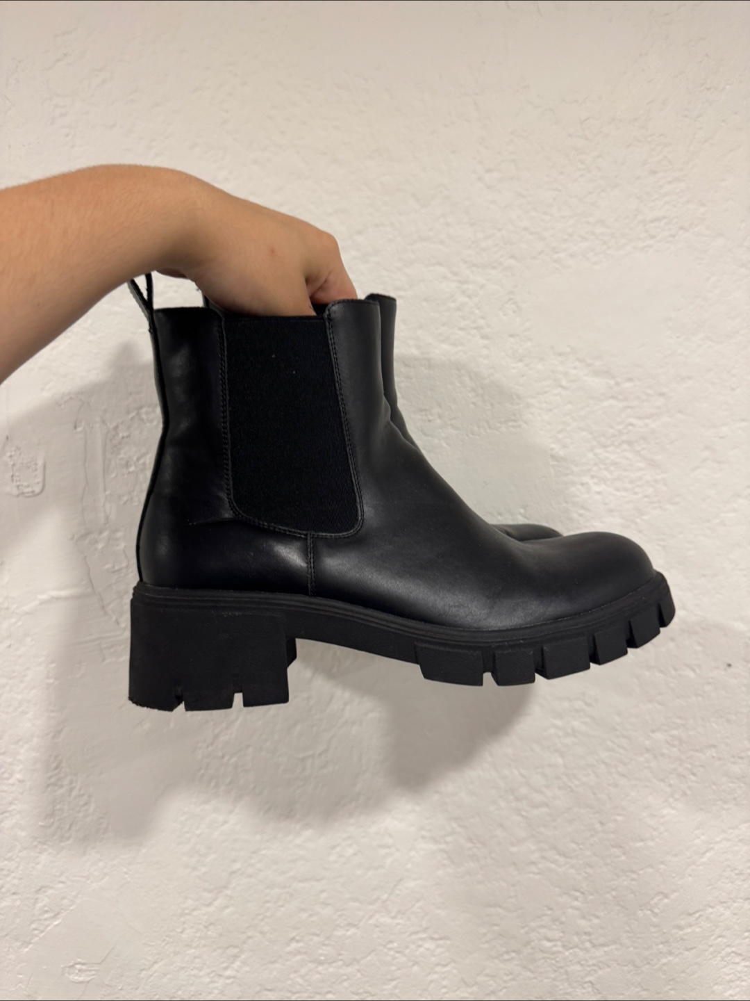 Black Chelsea Boots, Size 10 - photo 2