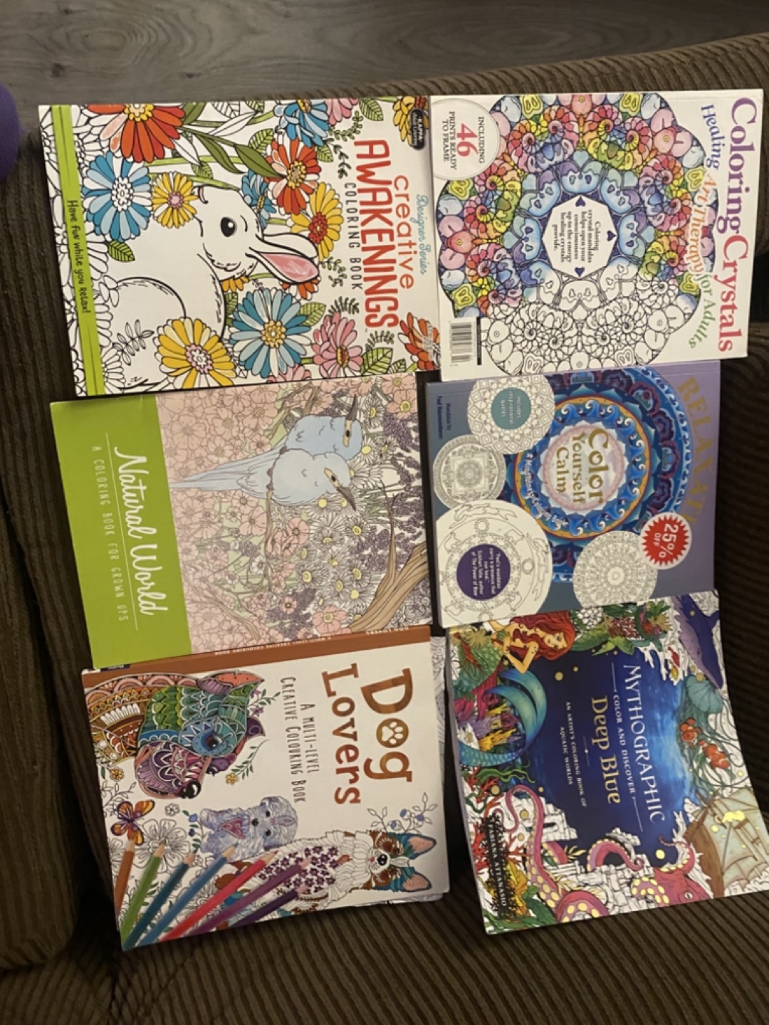 Adult Coloring Books $9