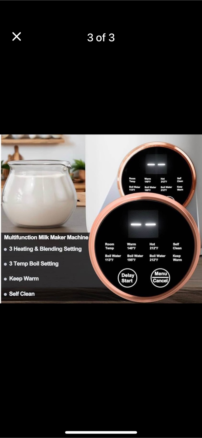 Automatic Nut Milk Maker🧡 - photo 3