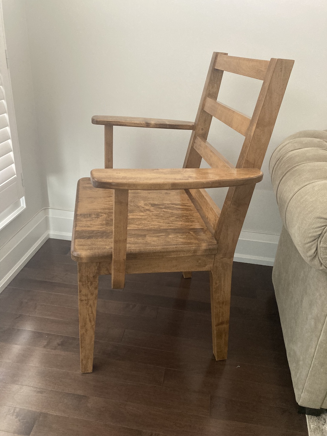 Wooden Armchair - Solid Wood - photo 3