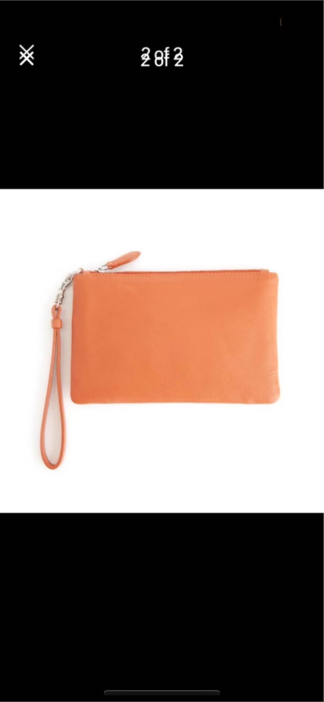 New in Box Original Top Grain Nappa Leather Wallet🧡 - photo 2