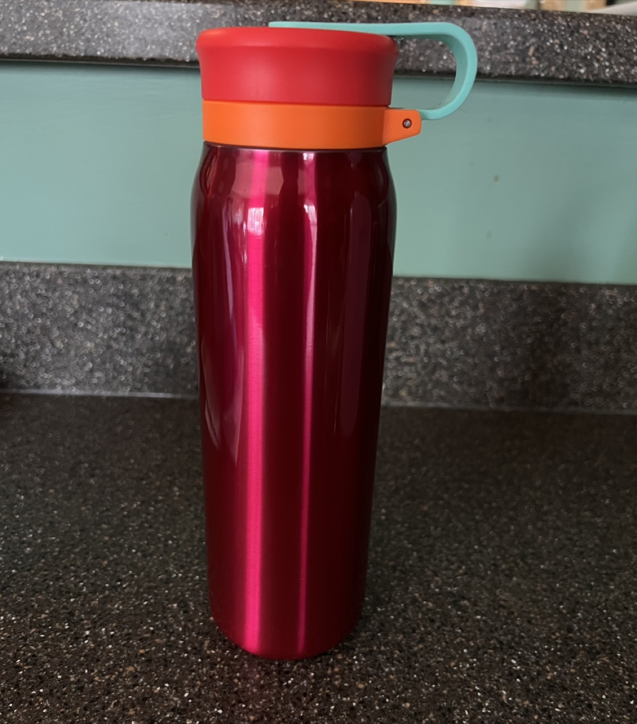 NEW Starbucks 2025 Red Lid Vacuum Insulated Water Bottle 🧡 - photo 2