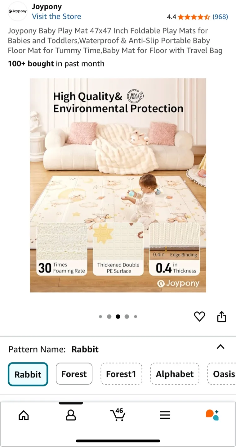 Baby play mat image indicator(5)