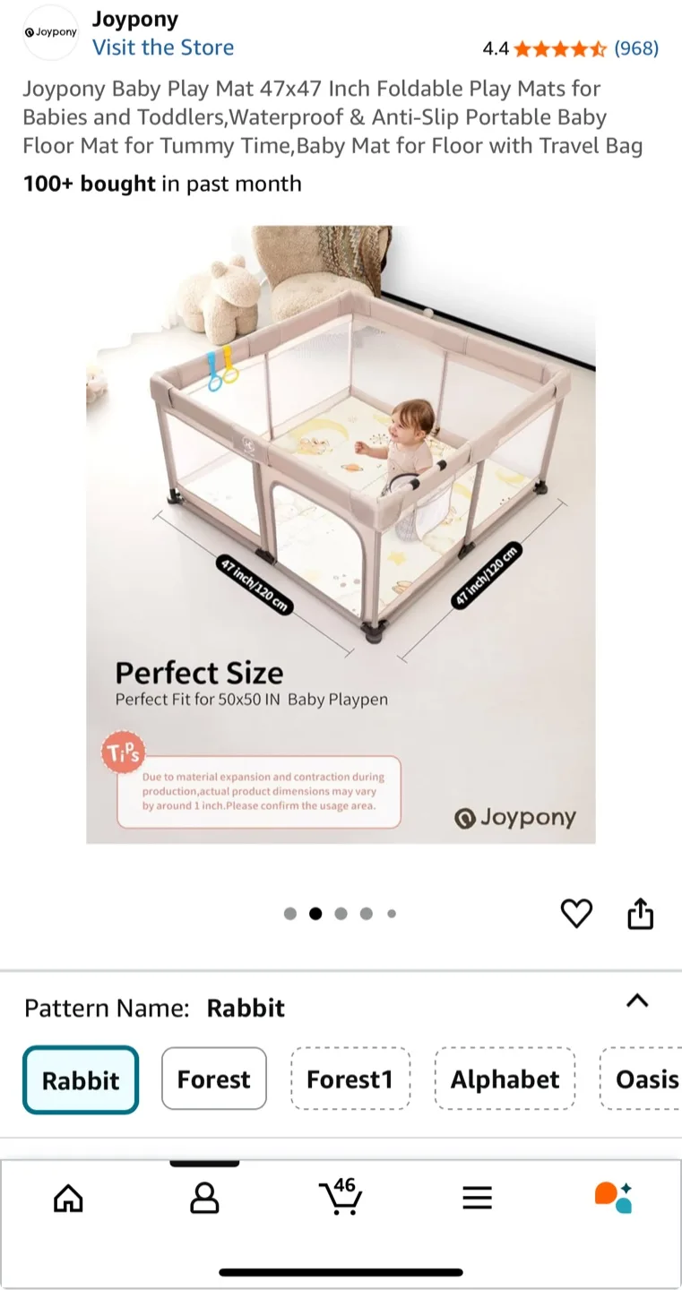 Baby play mat image indicator(3)