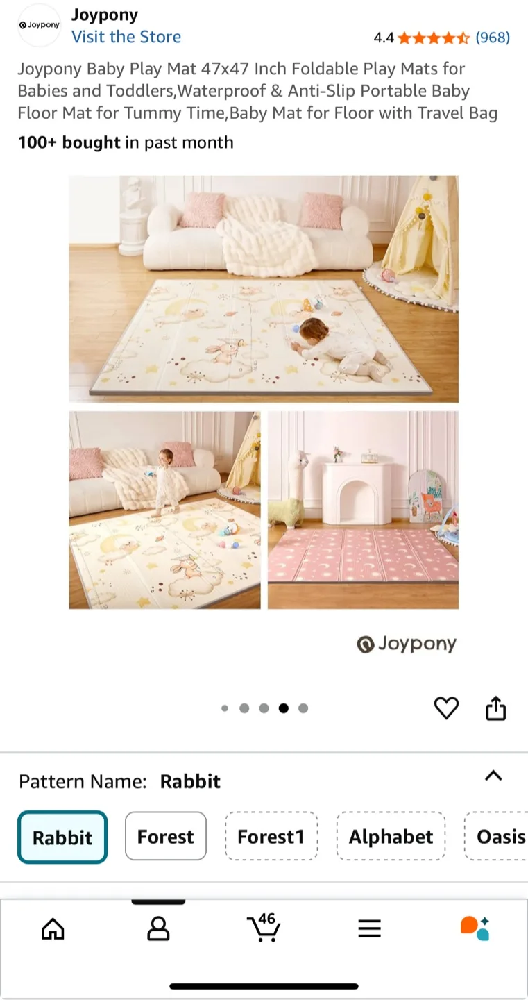 Baby play mat image indicator(8)