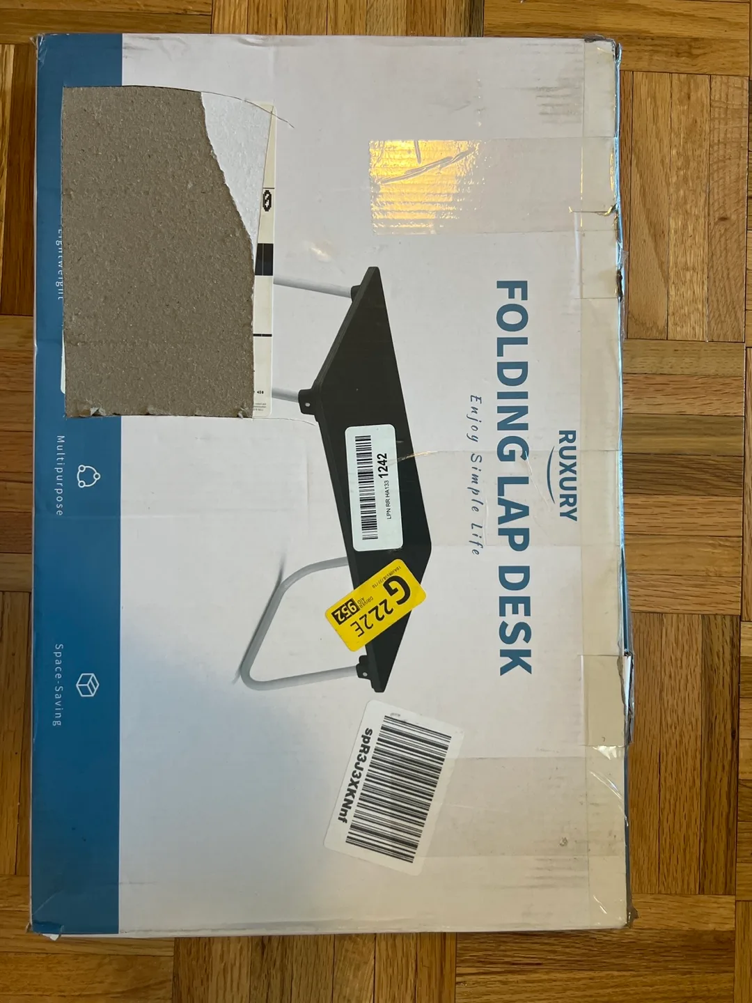 Ruxury Folding Lap Desk - Enjoy Simple Life! thumbnail
