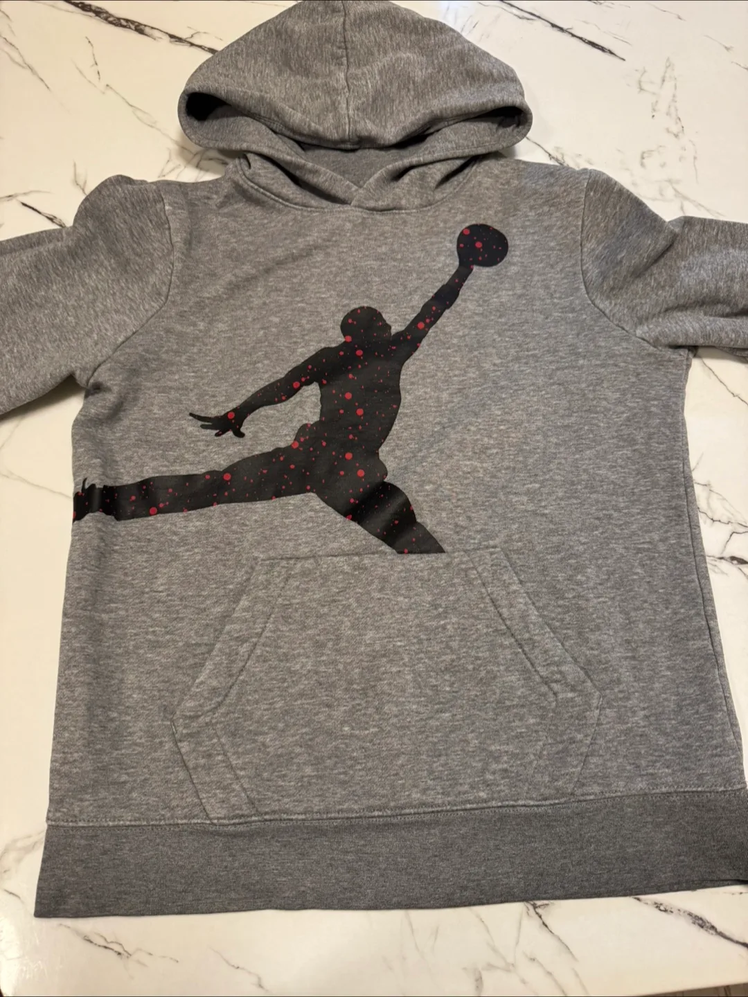 Jordan Grey Hoodie - Youth Size L thumbnail