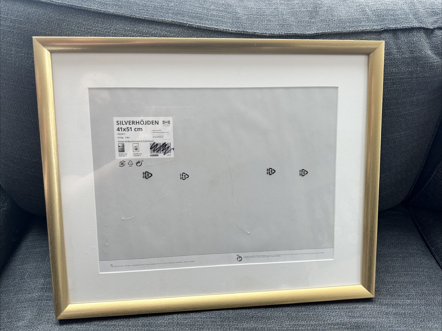 IKEA Picture Frames: SILVERHÖJDEN & KNOPPÄNG