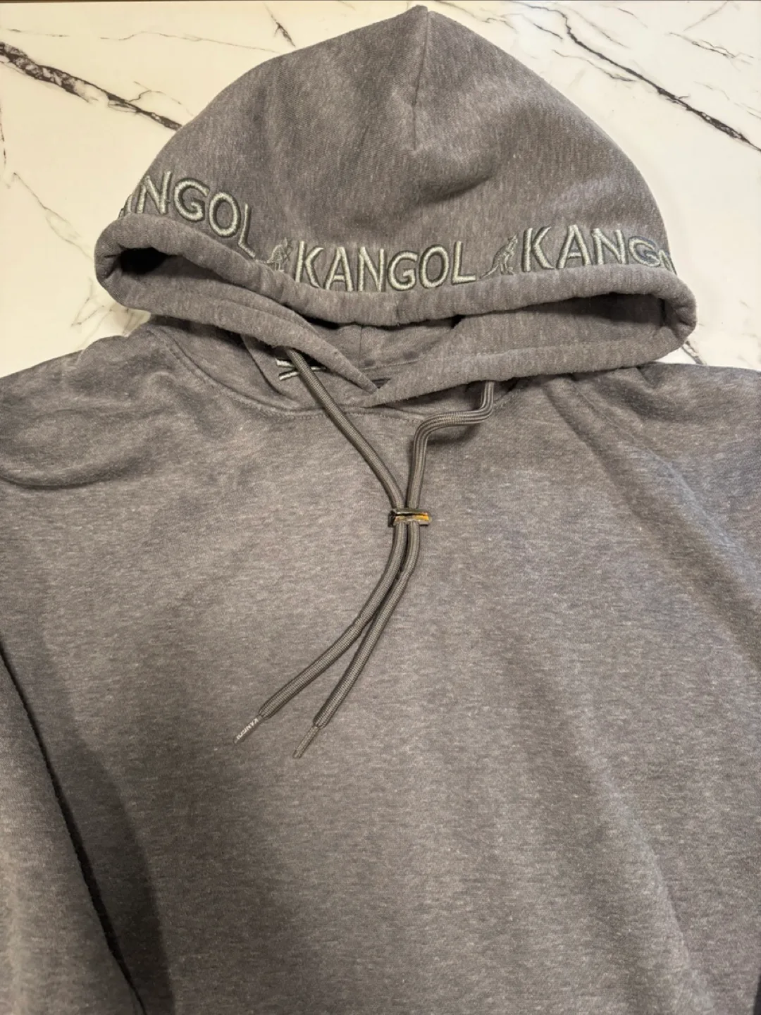 Kangol Grey Hoodie Men Size L image indicator(2)