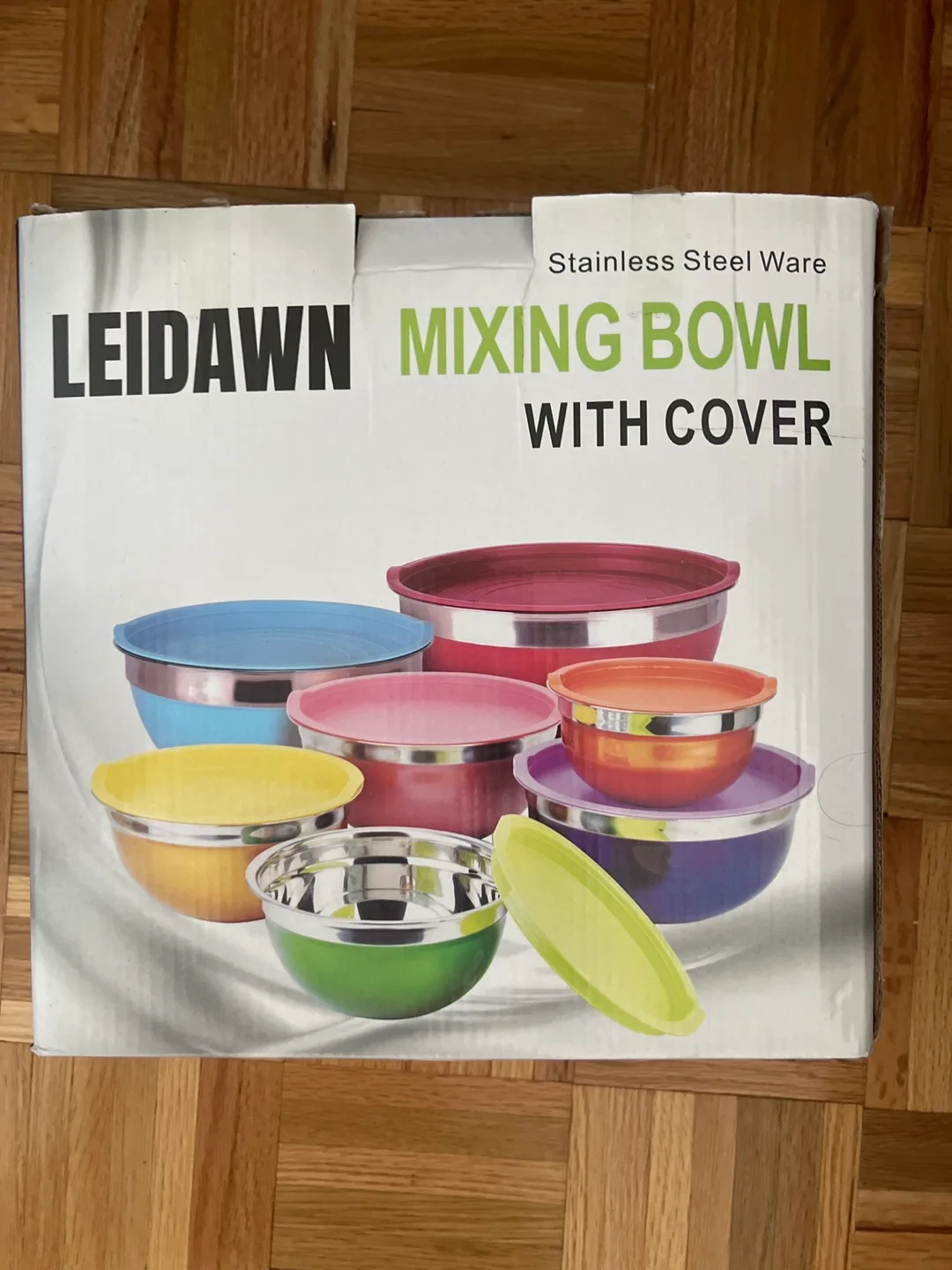 New Leidawn Stainless Steel Mixing Bowl Set image indicator(3)