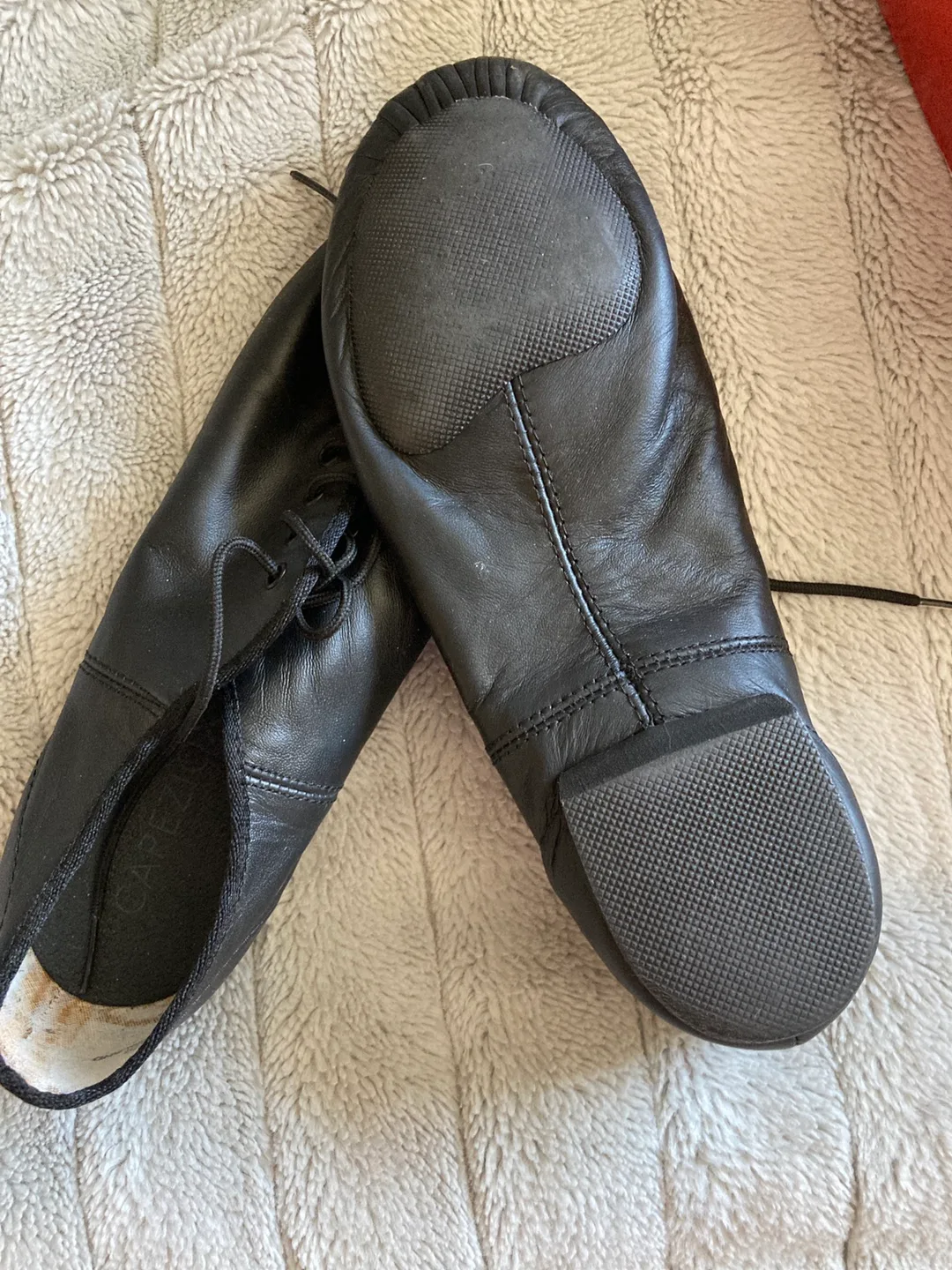 Capezio Economy Jazz Oxford, Black, Size 10.5M thumbnail