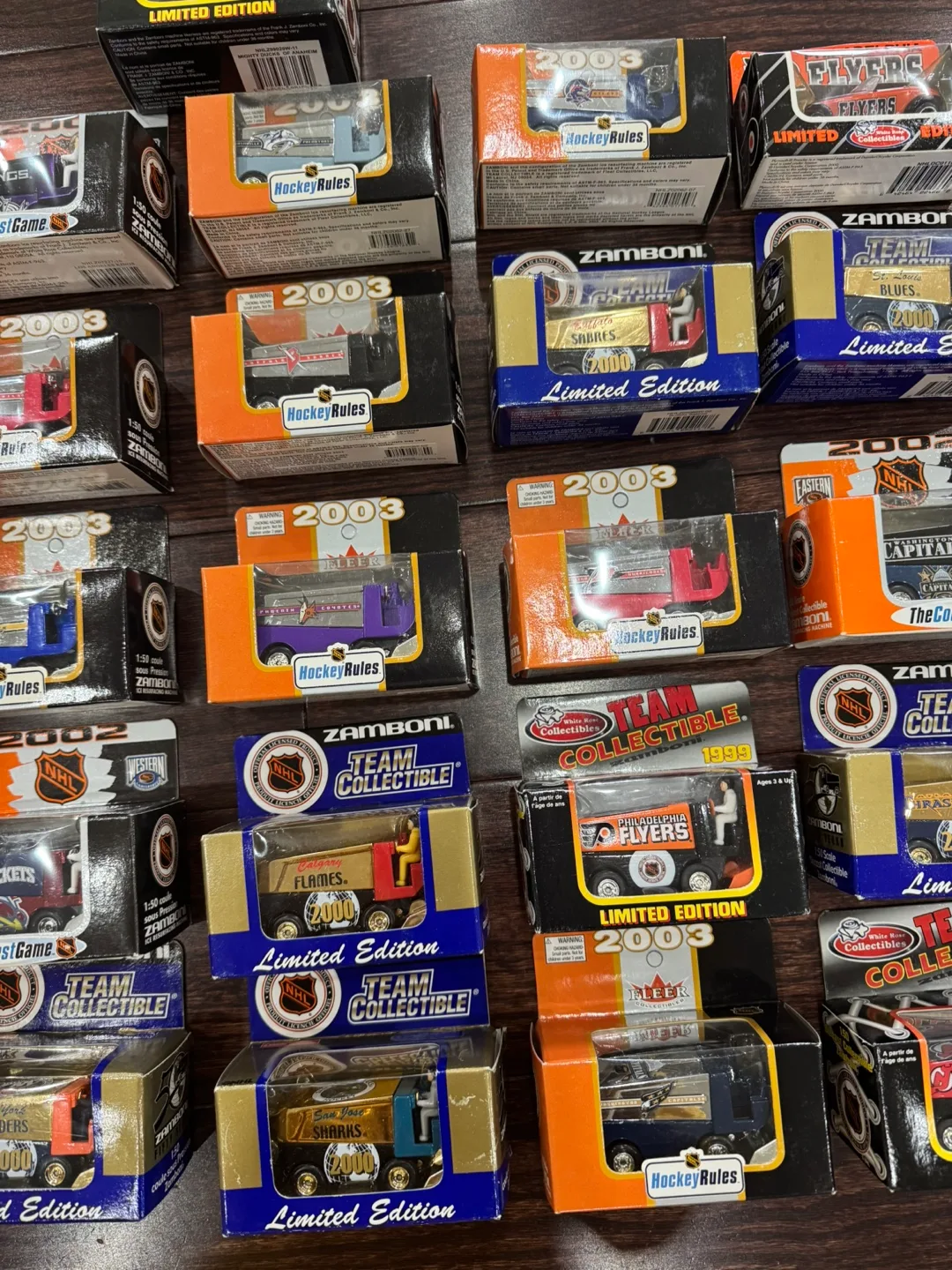 NHL ZAMBONI VARIOUS MODELS $15 EACH OR TAKE ALL 26 FOR $350 image indicator(5)