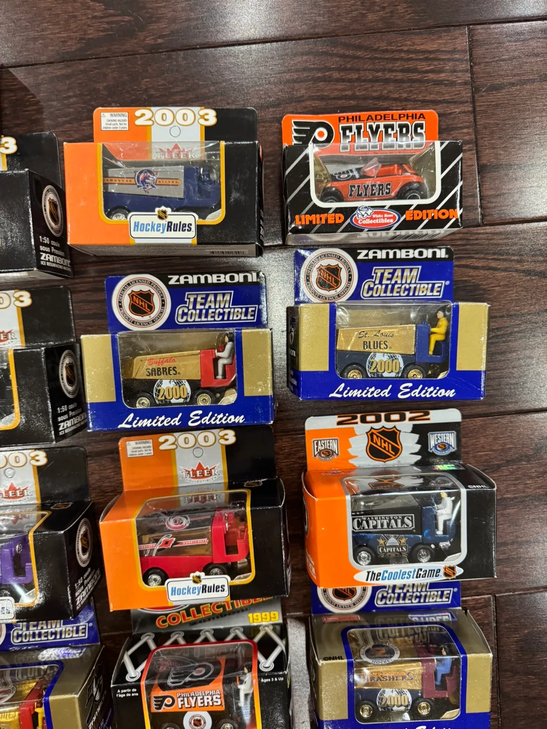 NHL ZAMBONI VARIOUS MODELS $15 EACH OR TAKE ALL 26 FOR $350 image indicator(6)