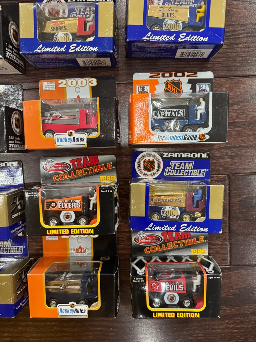 NHL ZAMBONI VARIOUS MODELS $15 EACH OR TAKE ALL 26 FOR $350 image indicator(7)