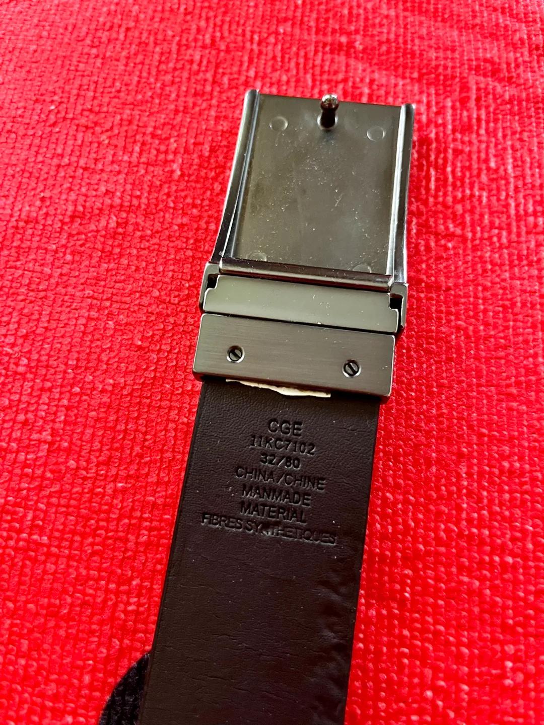 Kenneth Cole Reaction Black Belt, Size 32/80 image indicator(2)