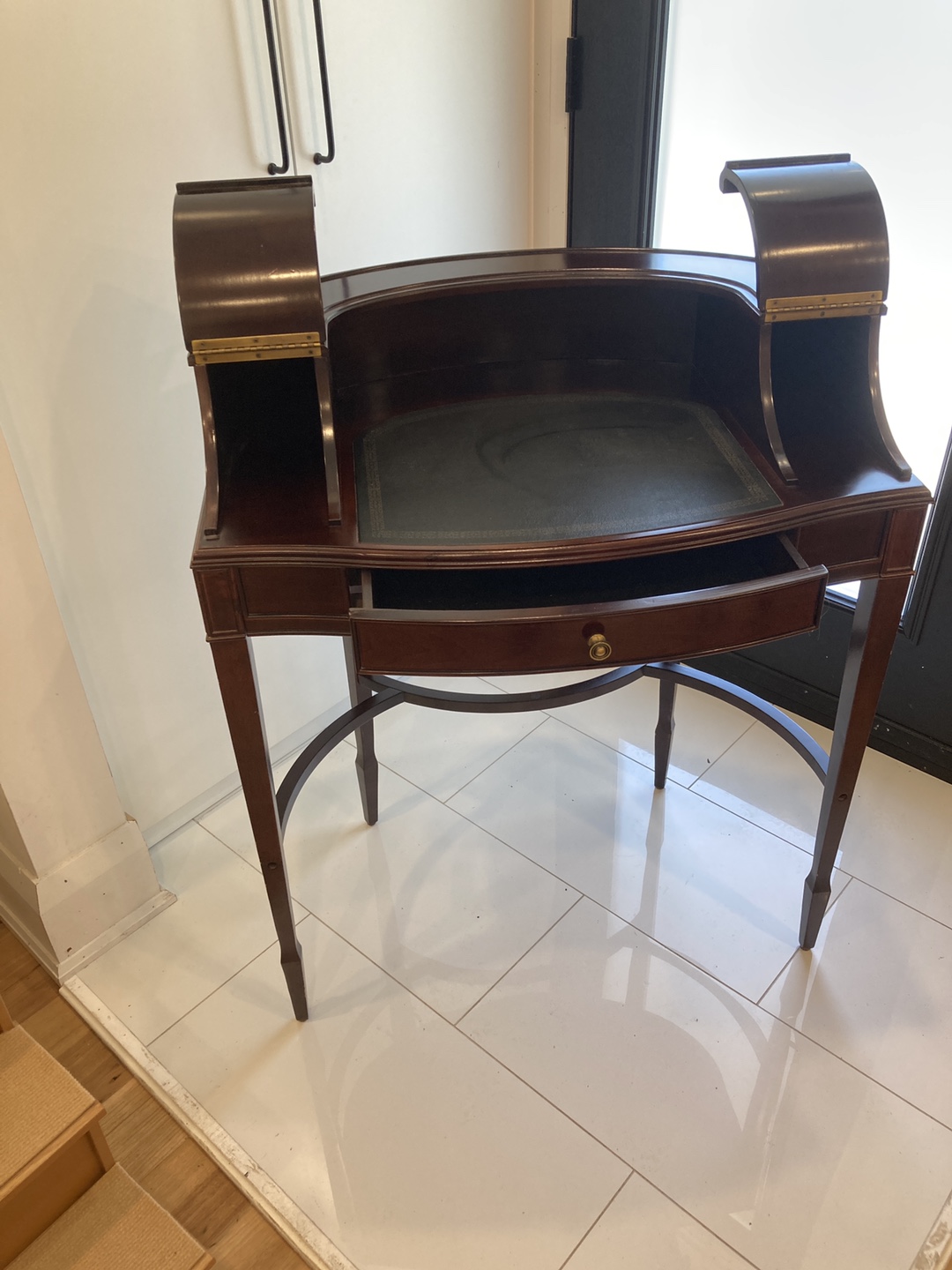 Bombay Mahogany Writing Desk - photo 3