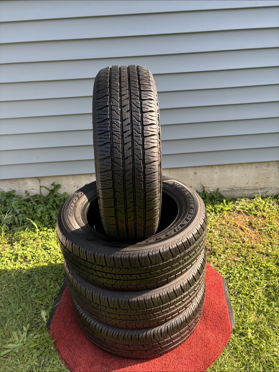 Set of Toyo & Goodyear Tires