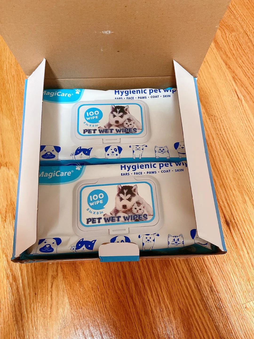 MagiCare Hygienic Pet Wipes (400 wipes) image indicator(2)