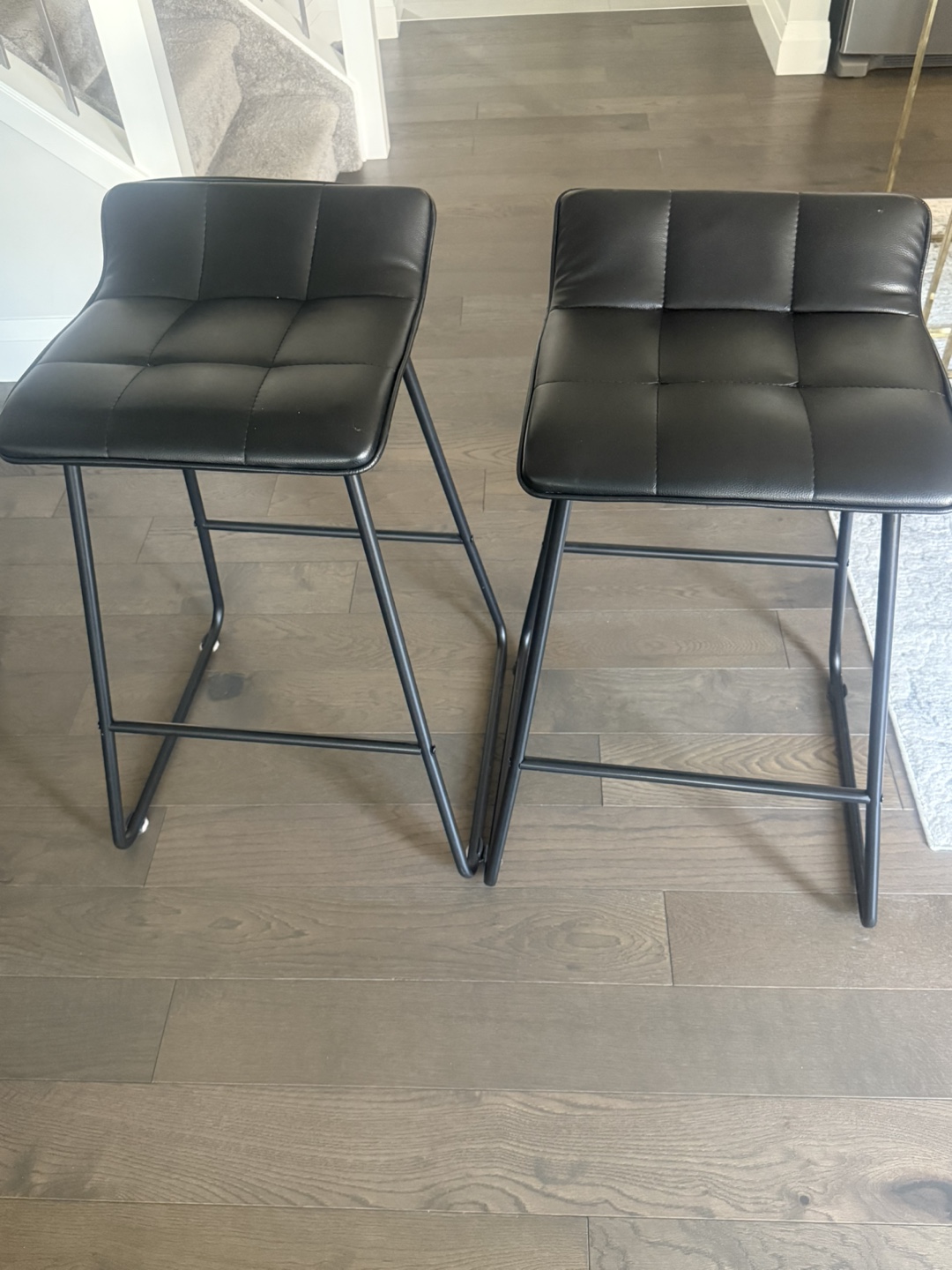 Black Bar Stools (Set of 4) - photo 3