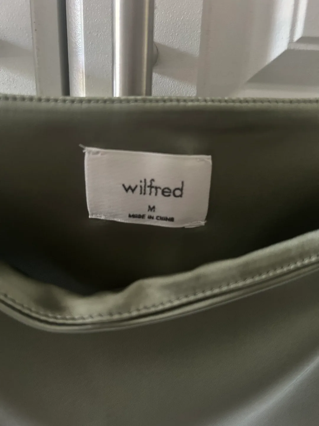 Wilfred Olive Green Cropped Tank - Size M image indicator(2)