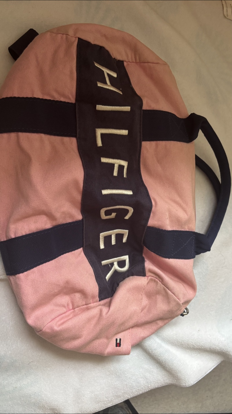 Tommy Hilfiger Pink Duffle Bag
