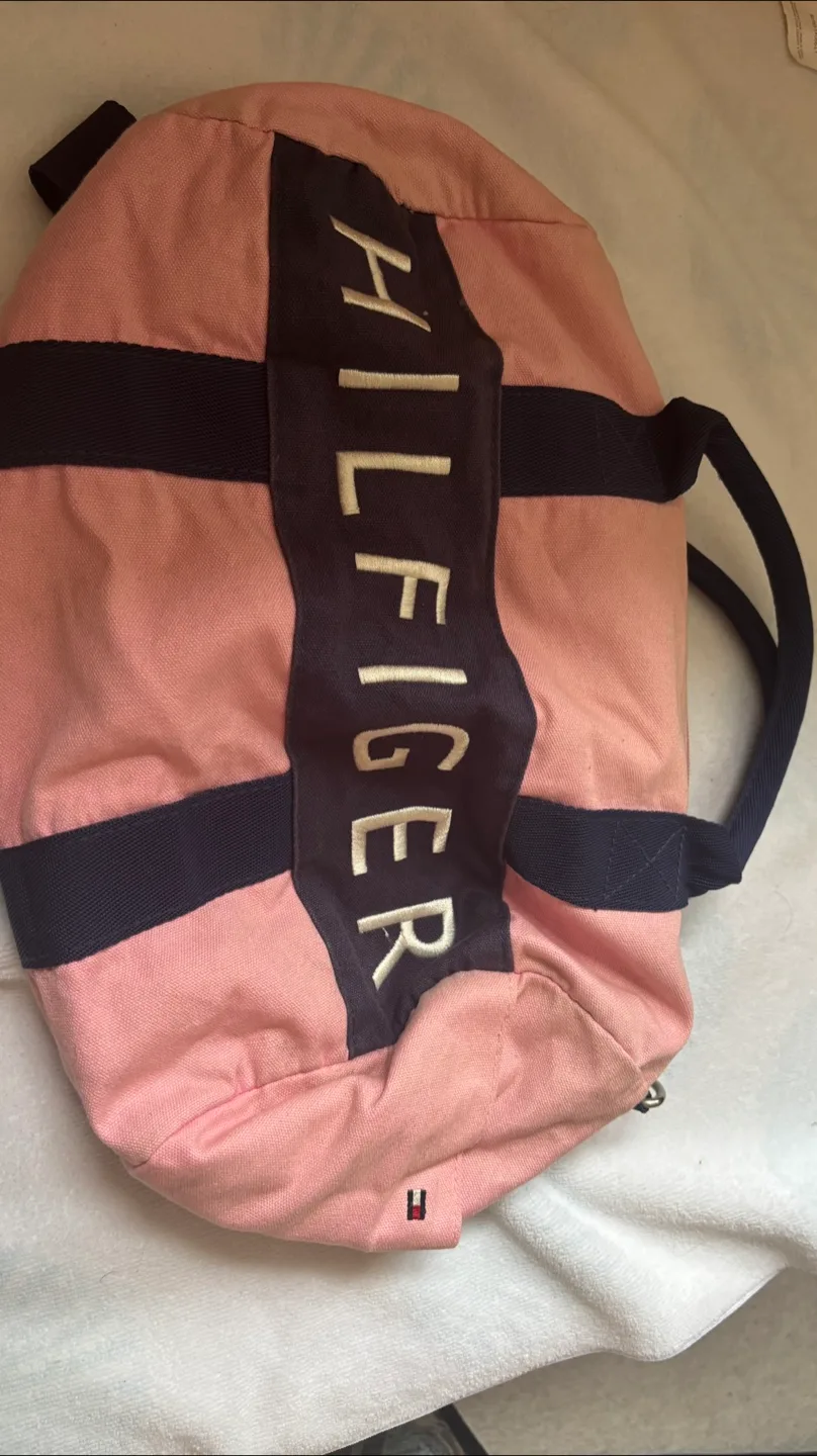 Tommy Hilfiger Pink Duffle Bag thumbnail