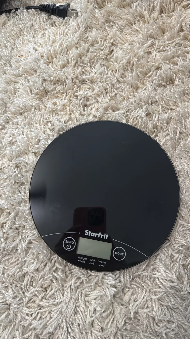 Starfrit Kitchen Scale - Black thumbnail