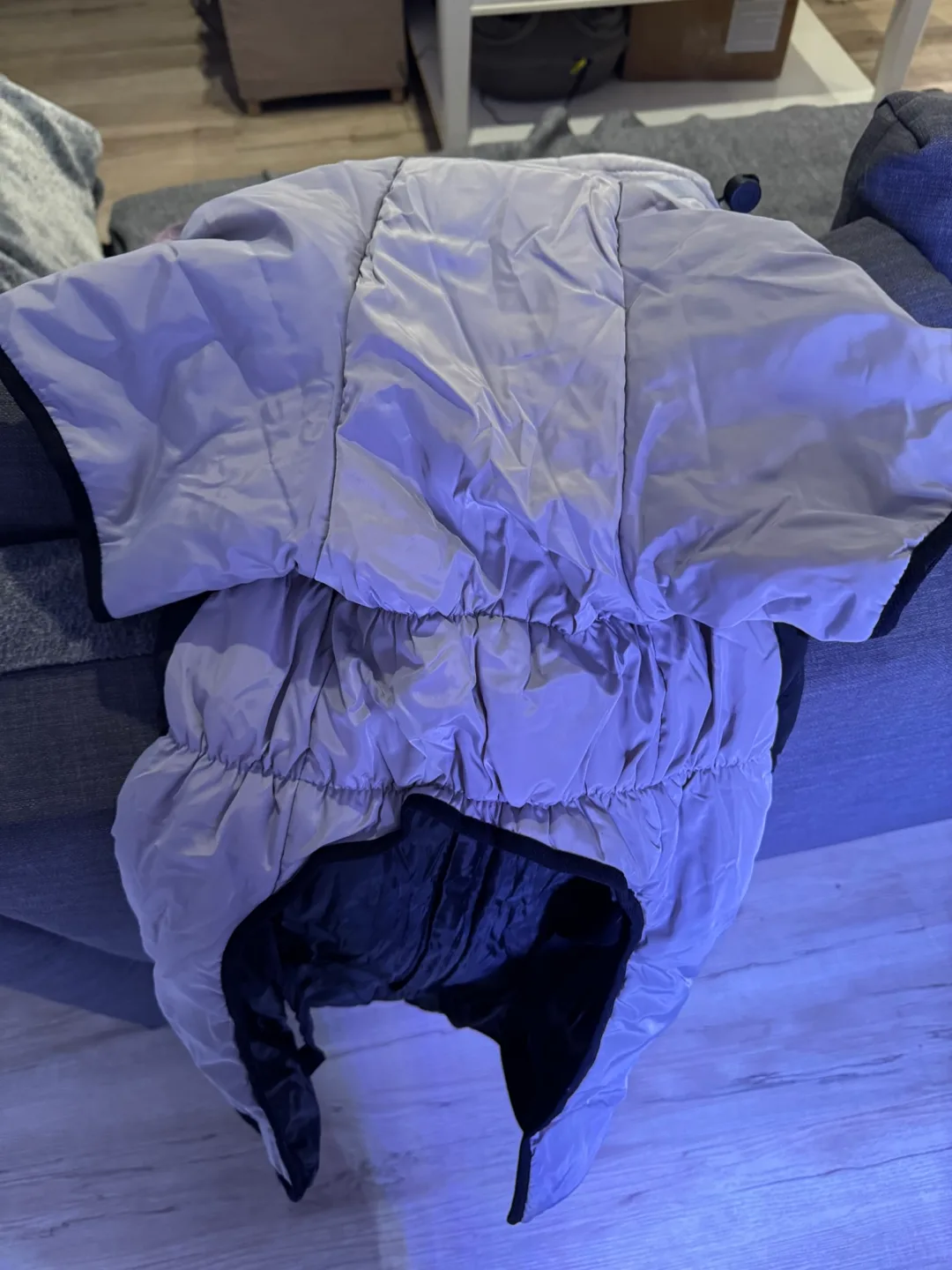 Black & grey  dog jacket - Size 5XL image indicator(2)