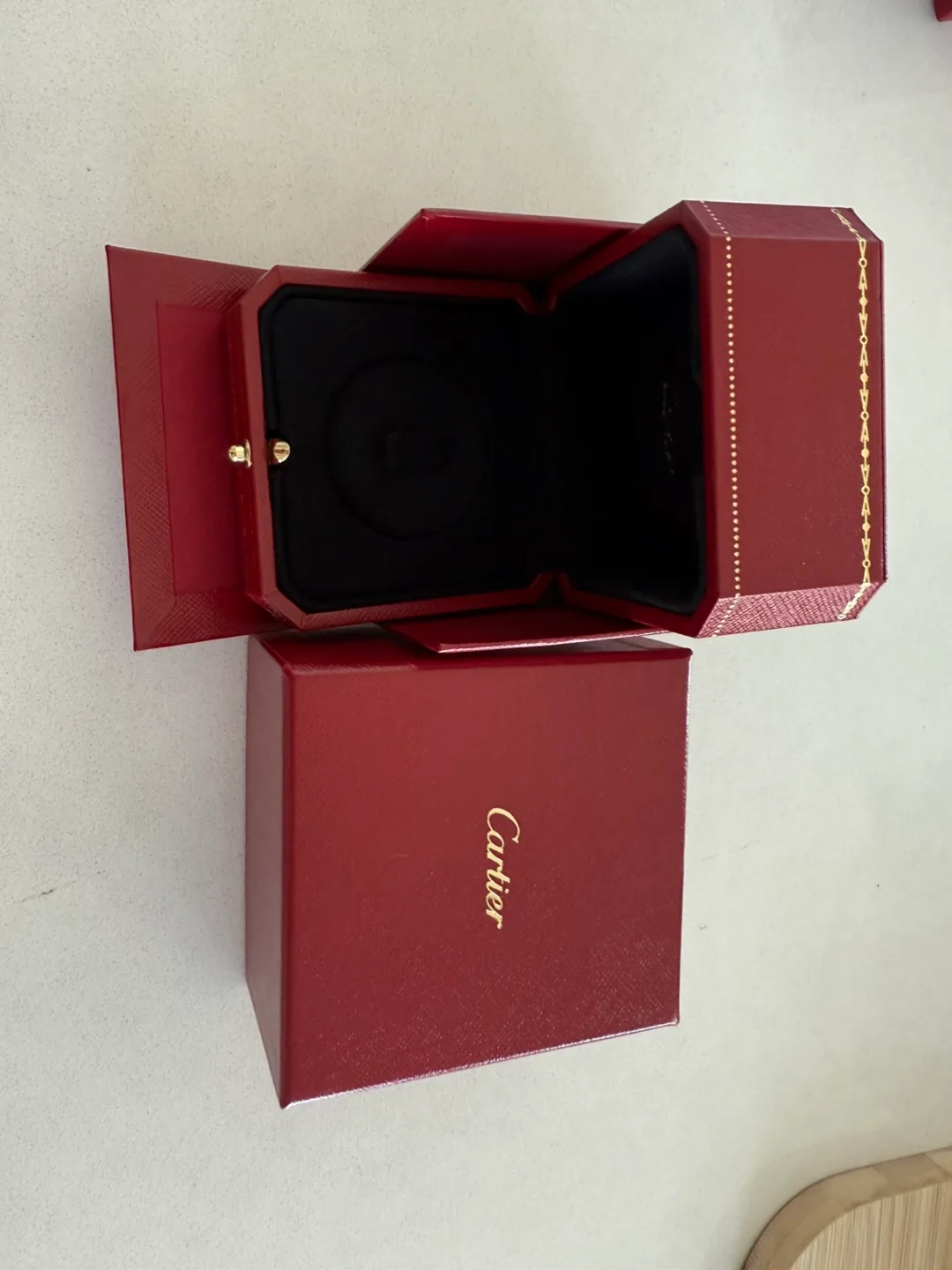 Cartier Red Jewellery Box thumbnail