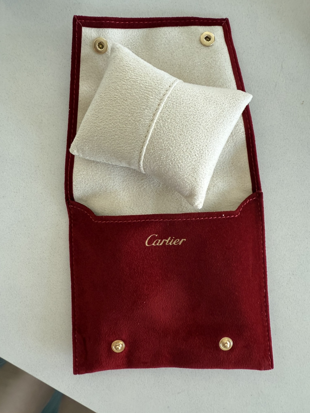 Cartier Red travel bag