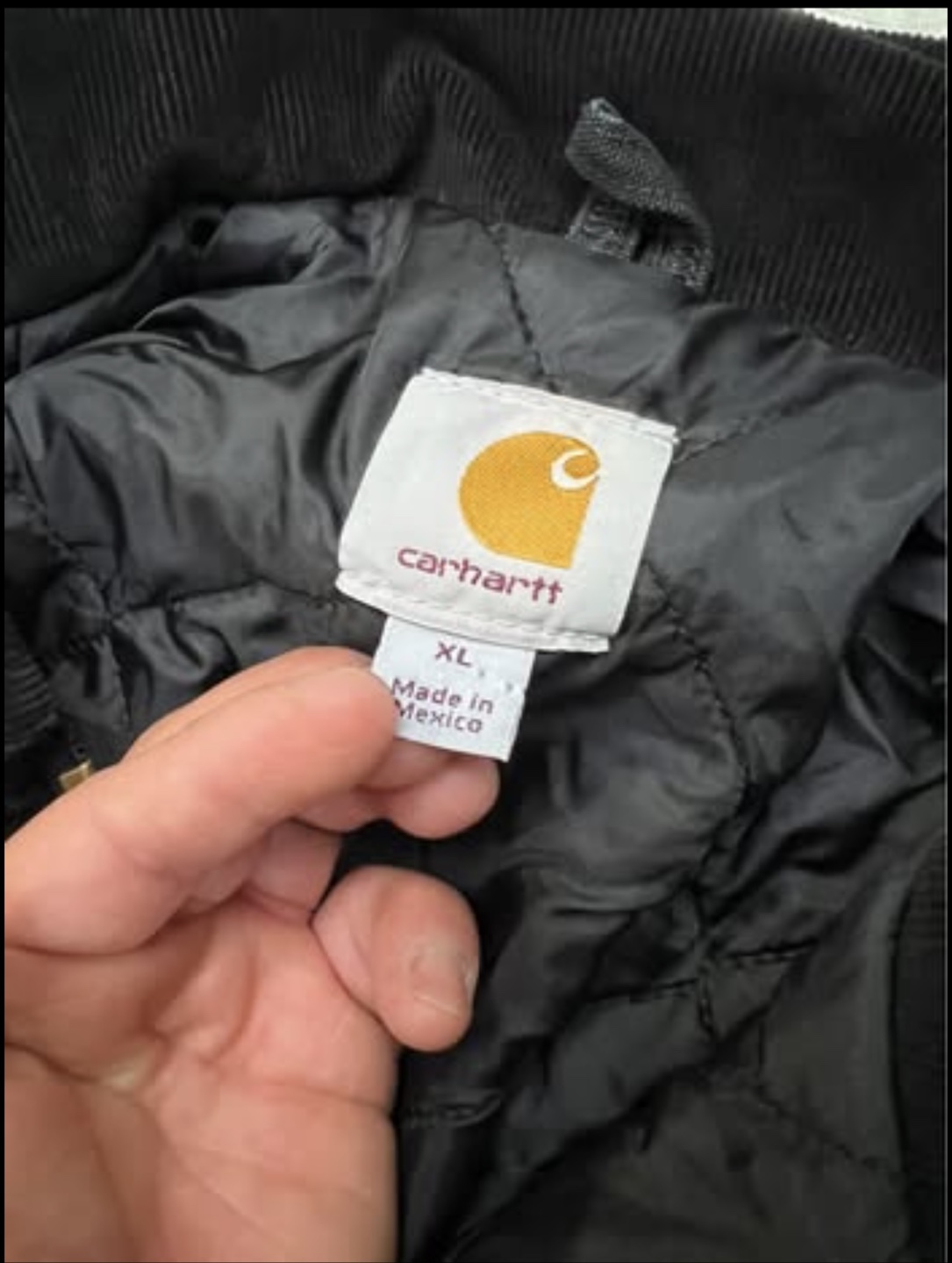 Carhartt Black Jacket - XL - photo 5
