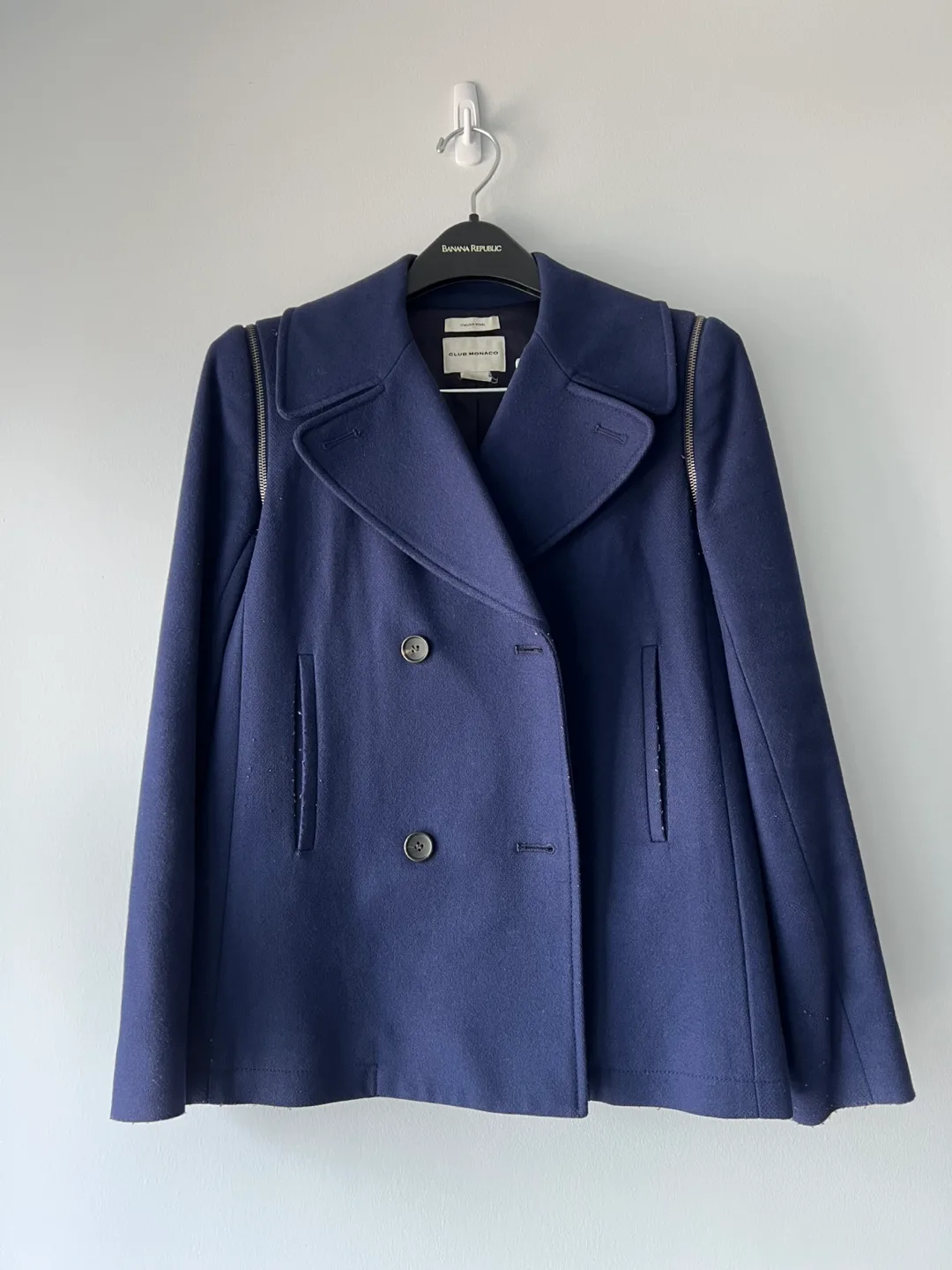✨Club Monaco Wool Blend Jacket - Size S thumbnail