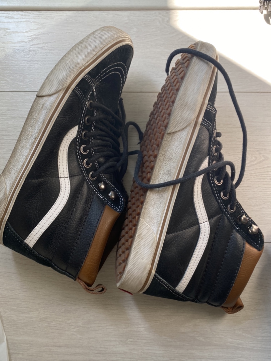 Vans Black Leather Shoes - photo 3