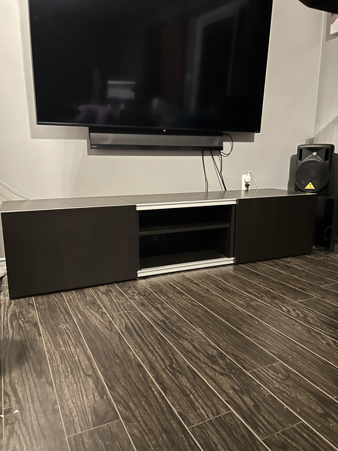 Brown TV Stand Media Console - photo 2