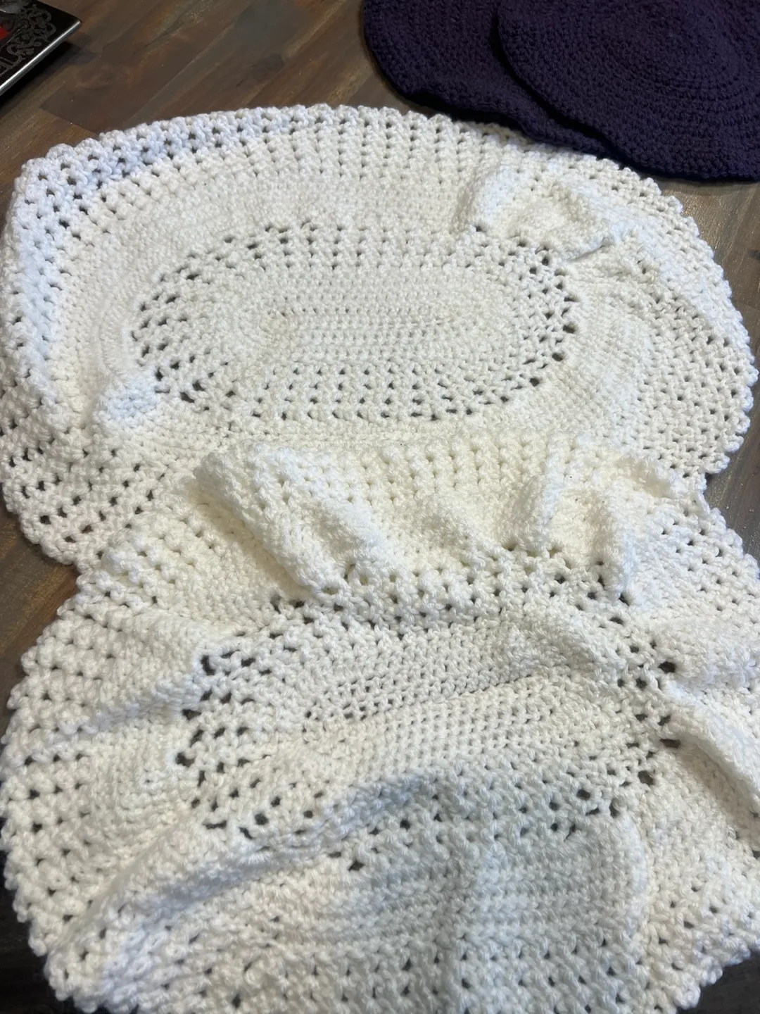 Handmade Crocheted Table Mats - Set of 3 image indicator(7)