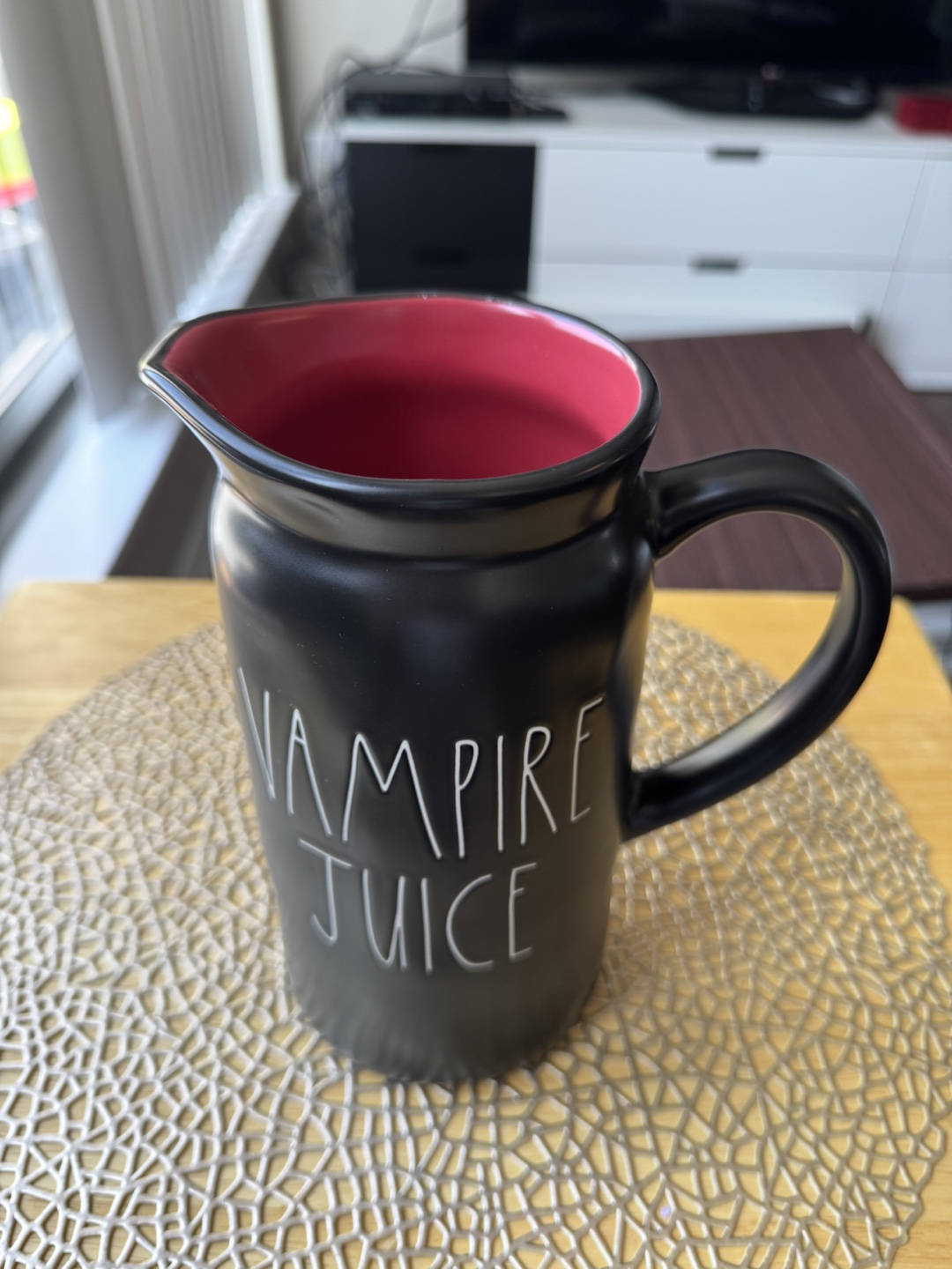Rae Dunn Vampire Juice Pitcher - photo 2
