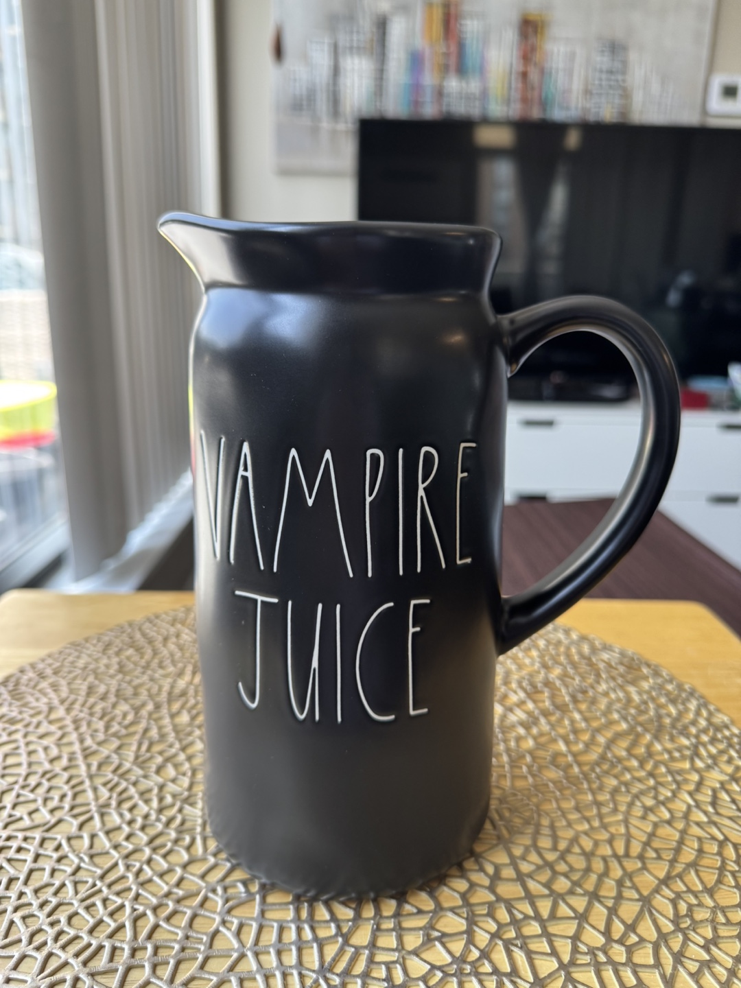 Rae Dunn Vampire Juice Pitcher