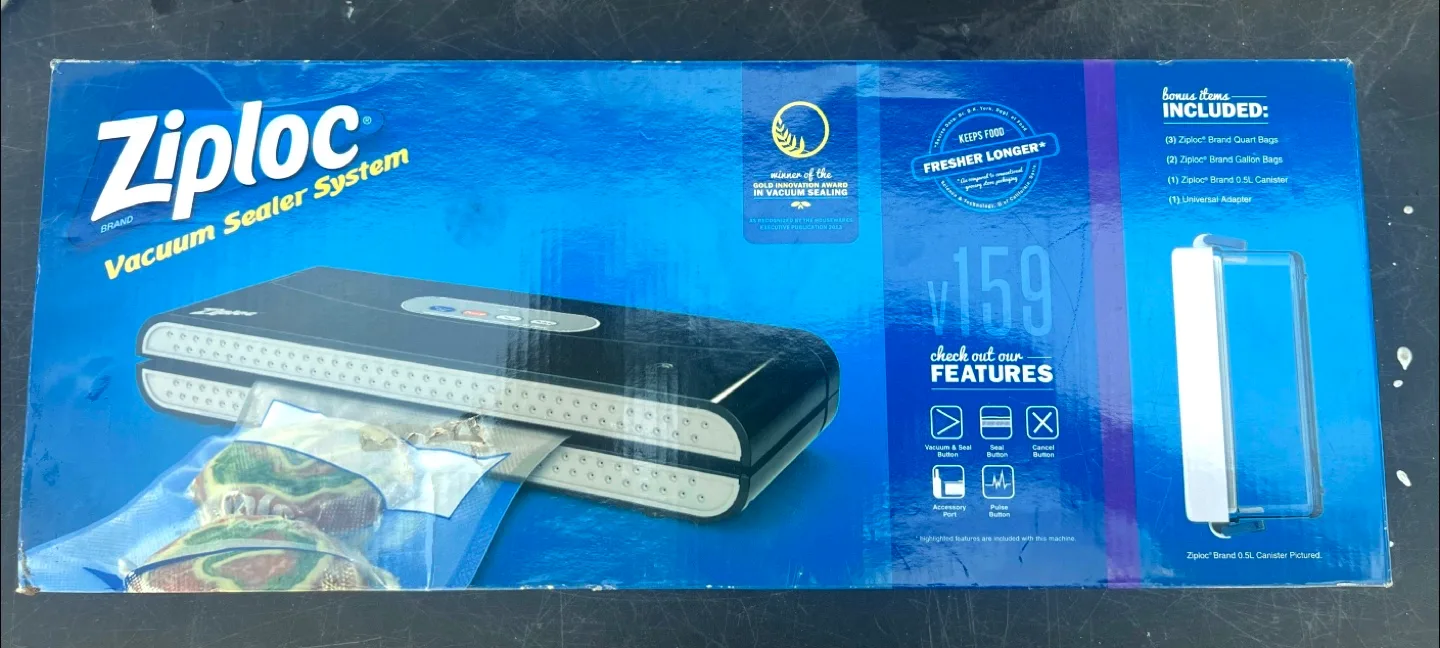 Ziploc Vacuum Sealer System V159 image indicator(3)