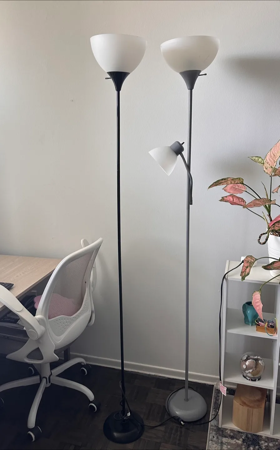 Floor Lamps - Black and Grey thumbnail