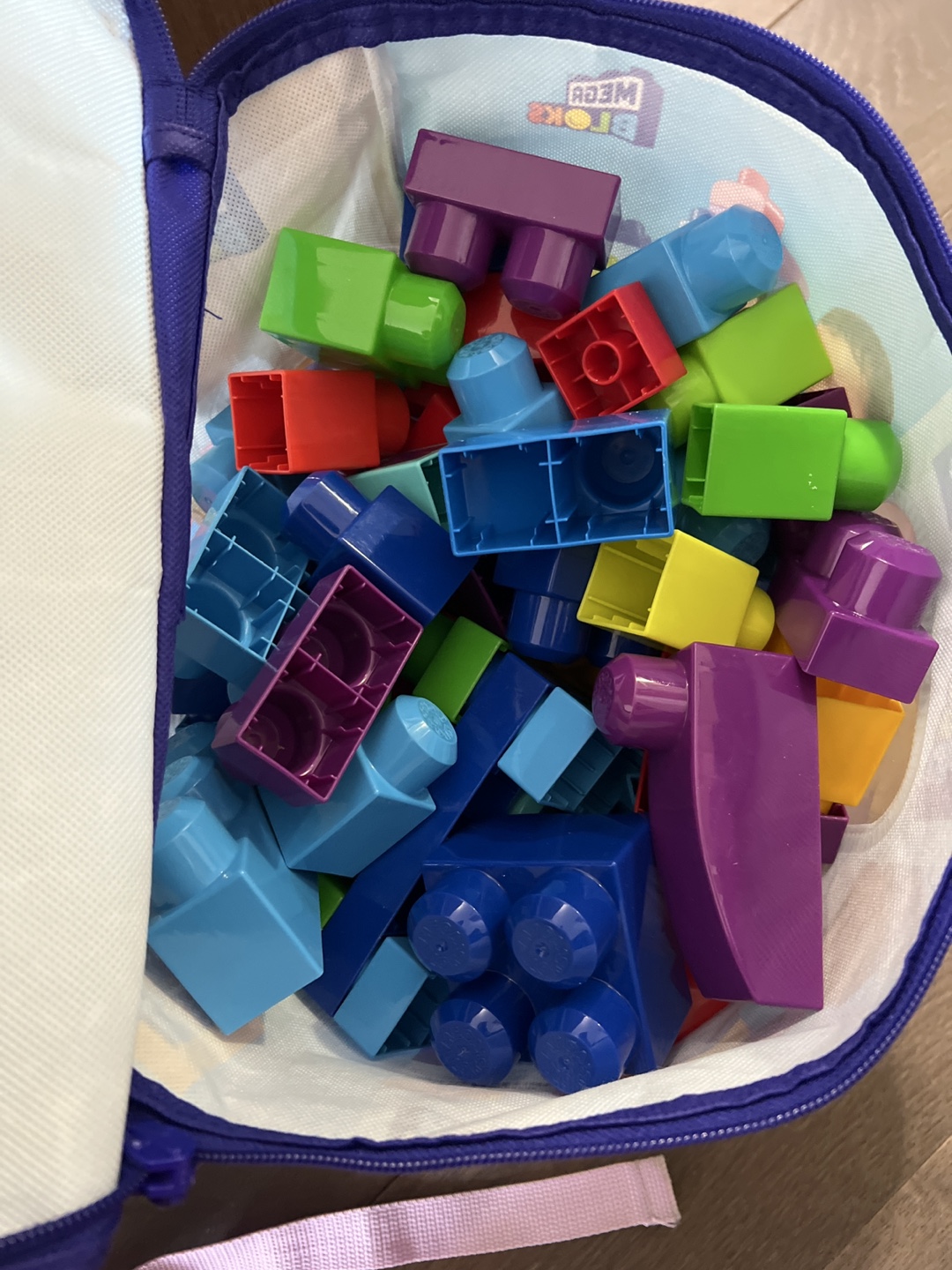 Mega Bloks Big Building Bag, 80 Pieces - photo 2